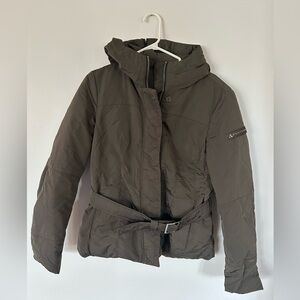 Peuterey Women’s Olive Green Genuine Down Filled Size Small